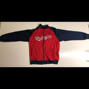 Washington Nationals Nike Full-Zip Track Jacket